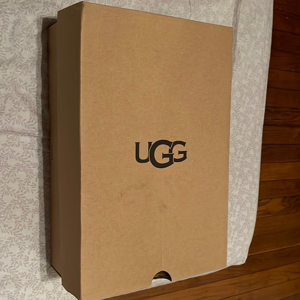 Fuzzy bear UGG boots